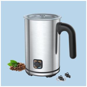 PARIS RHÔNE PE MF008 Espumador de Leite Elétrico, Capacidade 240 mL, Aço Inox, 110V, Prata