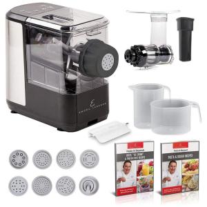 LAGASSE Máquina de Macarrão Automática com 8 Configurações, 110v, EMERIL EVERYDAY PM 01, Preto