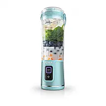 Liquidificador Portátil Ninja Blast BC151AQ 530ml Recarregável USB-C Água-marinha Translúcido