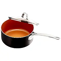 Panela 1048 Antiaderente, Revestida de Cerâmica, GOTHAM STEEL, Marrom