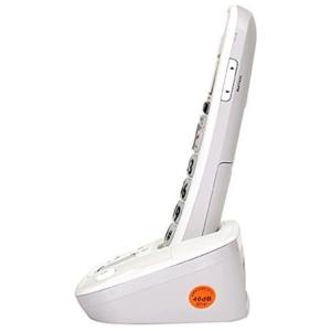 Telefone sem Fio Expansível para Sênior com Tecla Grande e Volume Alto, 1 Und, CLARITY, Branco