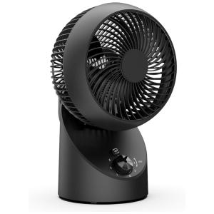 Ventilador de Mesa com 3 Velocidades e 360 de Oscilação, 110V 36W, JIFFI, Preto