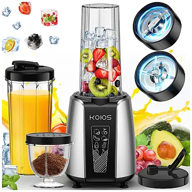 Liquidificador Portátil com Moedor de