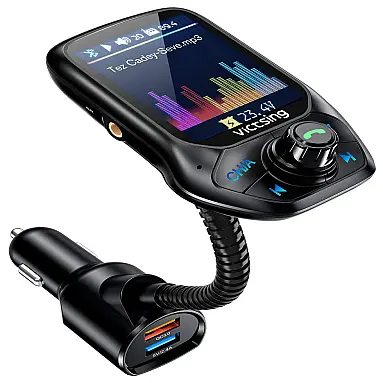 VicTsing Receptor Transmissor FM Bluetooth