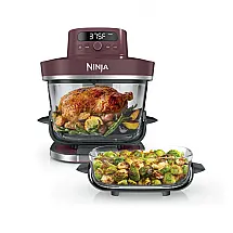 Ninja Crispi Pro Glass Air Fryer. 6-in-1. Cherry. AS101RD1