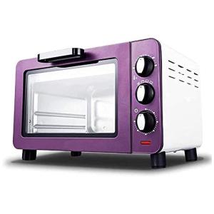 Kitchen Mini Forno Elétrico de Bancada 15L com Controle de Temperatura e Temporizador, 110V, 1200W, Roxo