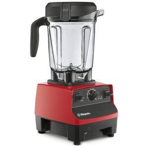 Liquidificador 5300 SIlencioso de 1,8 Litros Lâminas de Aço, VITAMIX 36019, Vermelho