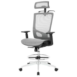 Cadeira Ergonômica, cinza, NOUHAUS, Cinza