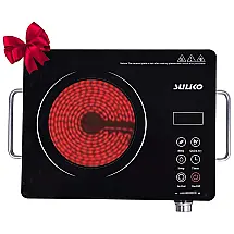 Cooktop Elétrico de Indução com Controle Digital, 110V 1800W, Suliko, Preto