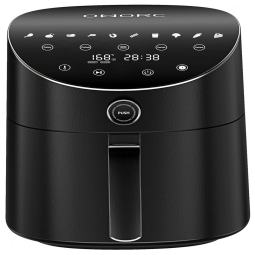 OMORC AirFryer Habor,5,5L 1800W LED Preto 110V