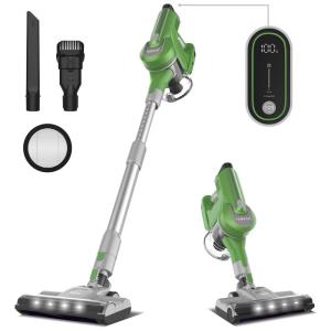 Aspirador de Pó Multifuncional TASVAC sem Fio com Acessórios e Painel LED, 110V, Verde