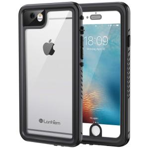 Capa Celular Prova Dágua IP68 iPhone 6, 6S, LANHIEM LH WP I6, Preto