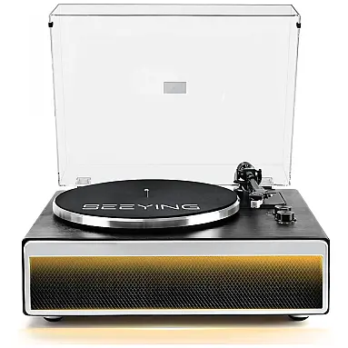 Toca-Discos de Vinil com Alto-Falantes