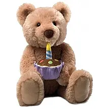 Pelúcia Panda para Crianças Maiores de 1 Ano, GUND 047015, Marrom