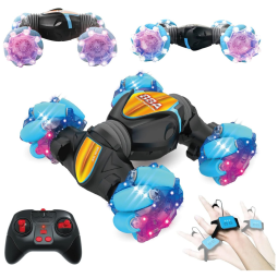 Carrinho de Controle Remoto com Sensor de Gestos Escala 120, HAPPYTIME SNAP, Preto