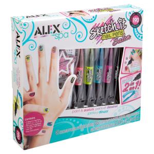 Kit Caixa Divertido e Educativa com 190 Peças Para Crianças de 4 ou Mais, ALEX TOYS 796S, Rosa
