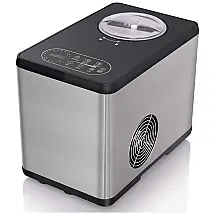 Máquina de Sorvete Automática 1,5L de Capacidade com Tela LCD, 110v, ADT, Cinza