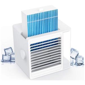 Climatizador de Ar Brizer, Individual, USB, 2 Velocidades, Branco 110V