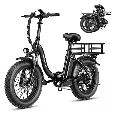 Bicicleta Elétrica Dobrável para Adultos