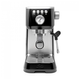 Cafeteira Elétrica Barista Expresso Reservatório 2L 9 Bar de Pressão, 110v, SOLIS, Preto