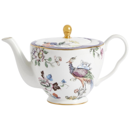 Bule de Chá Chinês 550mL com Tema de Símbolos de Boa Sorte, Aproveite a Tradição em Casa, Wedgwood, Colorido