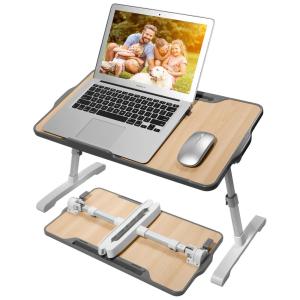 Mesa para laptop, HEATFAR, Bege