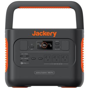 Gerador de Energia Solar Portátil com 1512Wh de Capacidade e 2 Portas PD de 100W, 110V, Jackery Explorer 1500 Pro