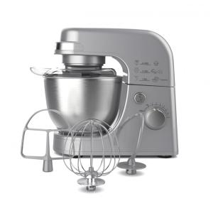 Batedeira Elétrica de Bancada 4 Litros 7 Velocidades em Aço Inoxidável, 110V 300W, Hamilton Beach, Prata