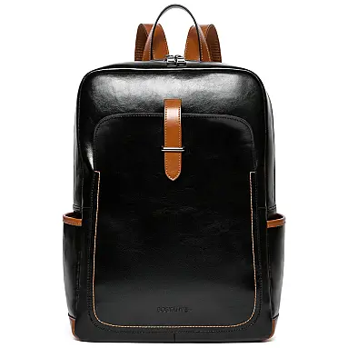 Mochila de Couro para Laptop