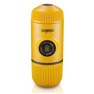 Cafeteira Elétrica Programável Mini portátil 18 Bar 80 mL, Amarela, WACACO NANOPRESSO YELLOW FBA, Amarelo