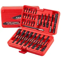 Kit de Chave de Porca Magnética Peças com Extensão de Broca e Adaptador, AKM TOOL QC PJ 41, Laranja