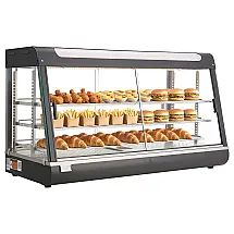 Estufa Expositora de Alimentos VEVOR NB-603 3 Andares 180L LED 1600W 110V