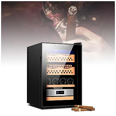 Gabinete Humidor CFDZCP 50L Temperatura