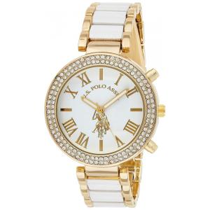 Relógio Feminino com pulseira em U.S., U.S. POLO ASSN. USC40065, Dorado