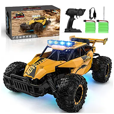 Caminhão Monstro RC Off-Road 1:12,