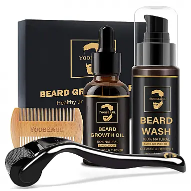 Kit para Barba Profissional Portátil