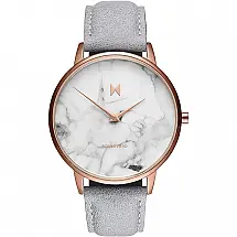 Relógio Feminino Analógico Quartzo de Aço Inoxidável, MVMT MB01 RGGR, Branco