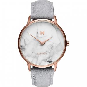 Relógio Feminino Analógico Quartzo de Aço Inoxidável, MVMT MB01 RGGR, Branco