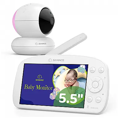Babá Eletrônica com Câmera 1080P,