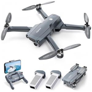 Drone com Câmera 4K UHD para Adultos, 50 Min de Voo e Auto Retorno, SYMA X500Pro, Cinza