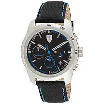 Relógio masculino Primato Chronograph mostrador e 830445, FERRARI 0830445, Preto