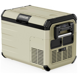 EENOUR 12 Volts Geladeira Portátil Freezer 37 Quart 35L Resfriador Alimentado por Bateria Compressor Geladeira de Carro 24W Super Economia