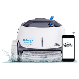 Aspirador Robótico para Piscinas Dolphin Advantage Pro Wi-Fi, Branco, Escova Ativa para Linha d’Água, Limpeza Rápida 1 Hora,Voltagem 230V AC