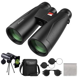 Binóculos Profissional 12x50 à Prova dAgua, Lente CAT, USOGOOD, Preto