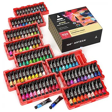 Kit de Tinta Acrílica Profissional