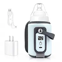 Aquecedor de Mamadeira Portátil USB para Viagens, 18W, Danisse, Branco
