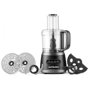 Processador de Alimentos para Até 7 Xícaras com Acessórios Nutribullet NBP50100, 110V 450W, Preto