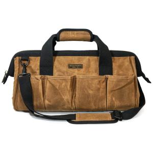 Bolsa de Ferramentas Organizadora com 19 Compartimentos, READYWARES, Marrom