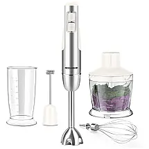REDMOND Mixer com 12 Velocidades e Acessórios, Aço Inoxidável, 400W, 110V, Creme
