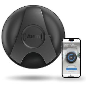 Atem Purificador de Ar HEPA ideal para Carro, 12V, IQAIR, Preto